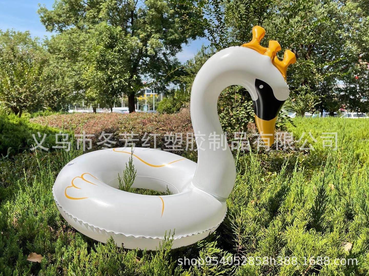 充气动物造型泳圈60cm蜜蜂蚂蚁儿童游泳圈适用3到6岁PVC充气玩具详情6