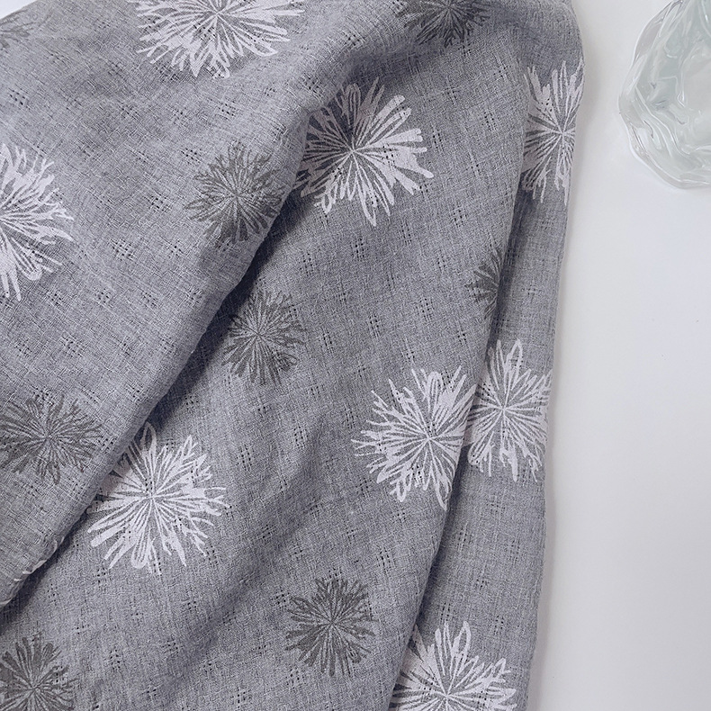 Japanese-style breathable cotton and linen small square scarf for women, 60x60cm, forest girl neck protection small scarf, sun protection travel photo headscarf pic 11