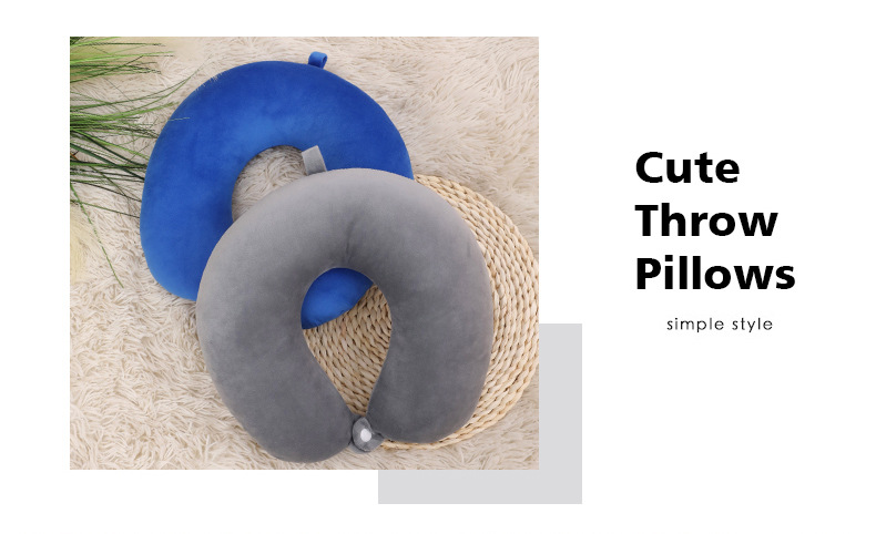 Wholesale U-shaped pillows, pillow gifts, U-shaped pillows, office nap pillows, travel neck pillows, airplane neck protectors, cross-border exclusive supply pic 20