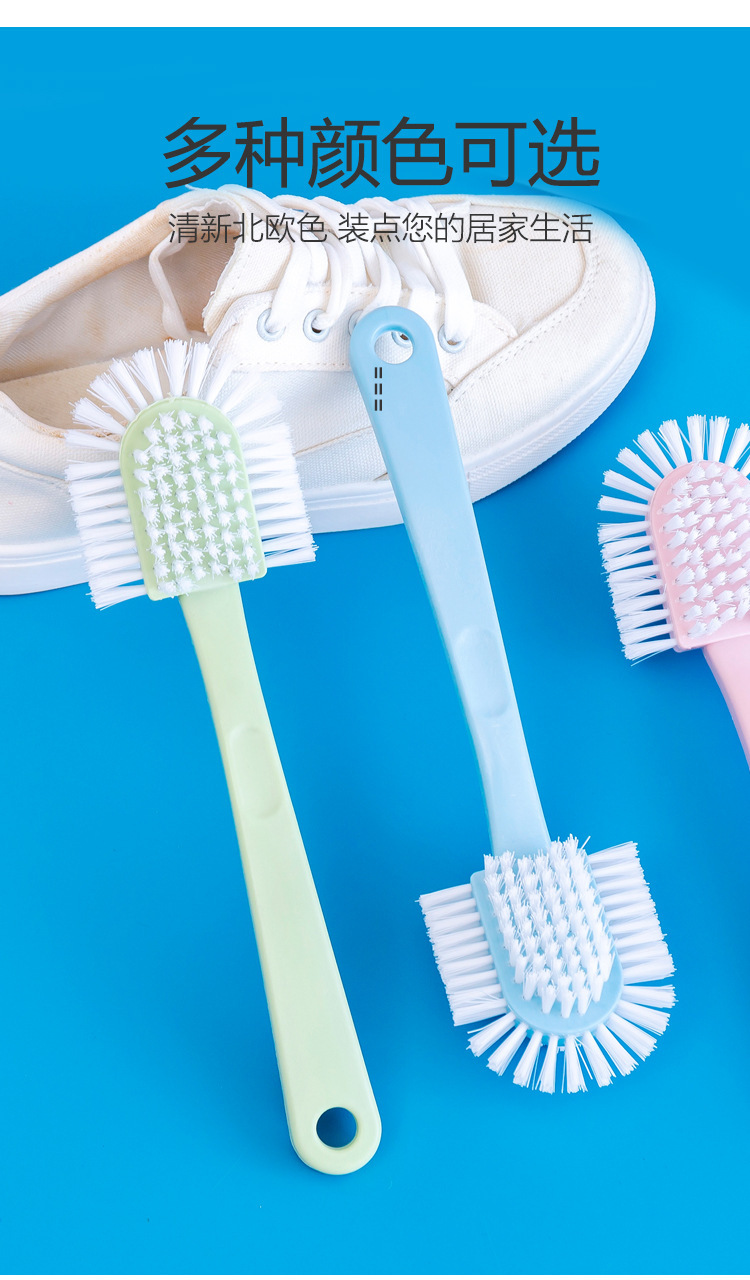 Shoe brushes, household plastic brushes, soft-bristled shoe washing brushes, clothing cleaning, multi-functional five-sided plastic laundry and shoe washing brushes wholesale pic 8