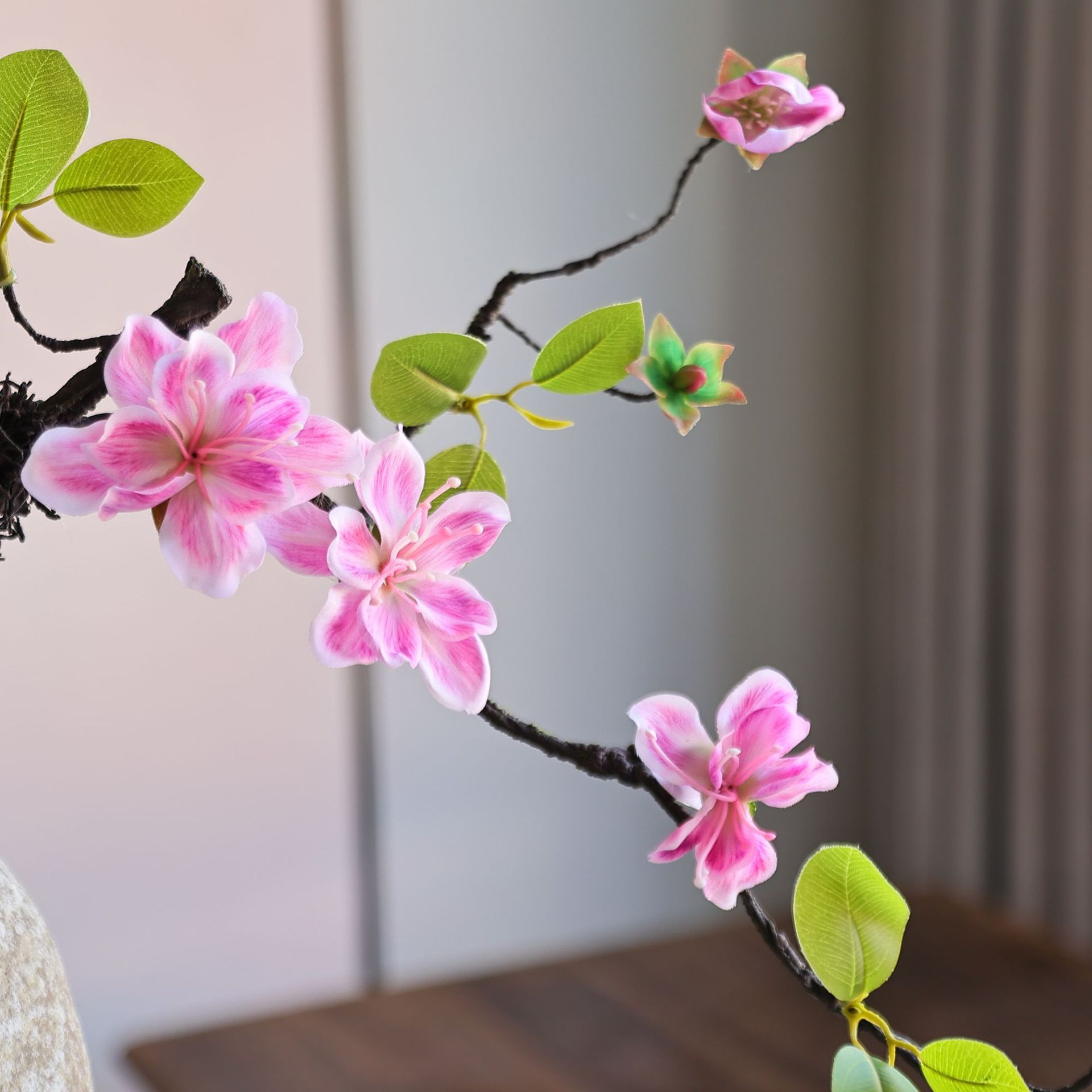 仿真花金丝兰家居中式古典茉莉花假花插花摆件新中式花朵家居装扮详情10