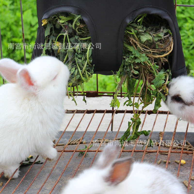 兔子喂草袋龙猫喂食器茅草袋悬挂食物袋小动物食物储存袋干草袋详情9