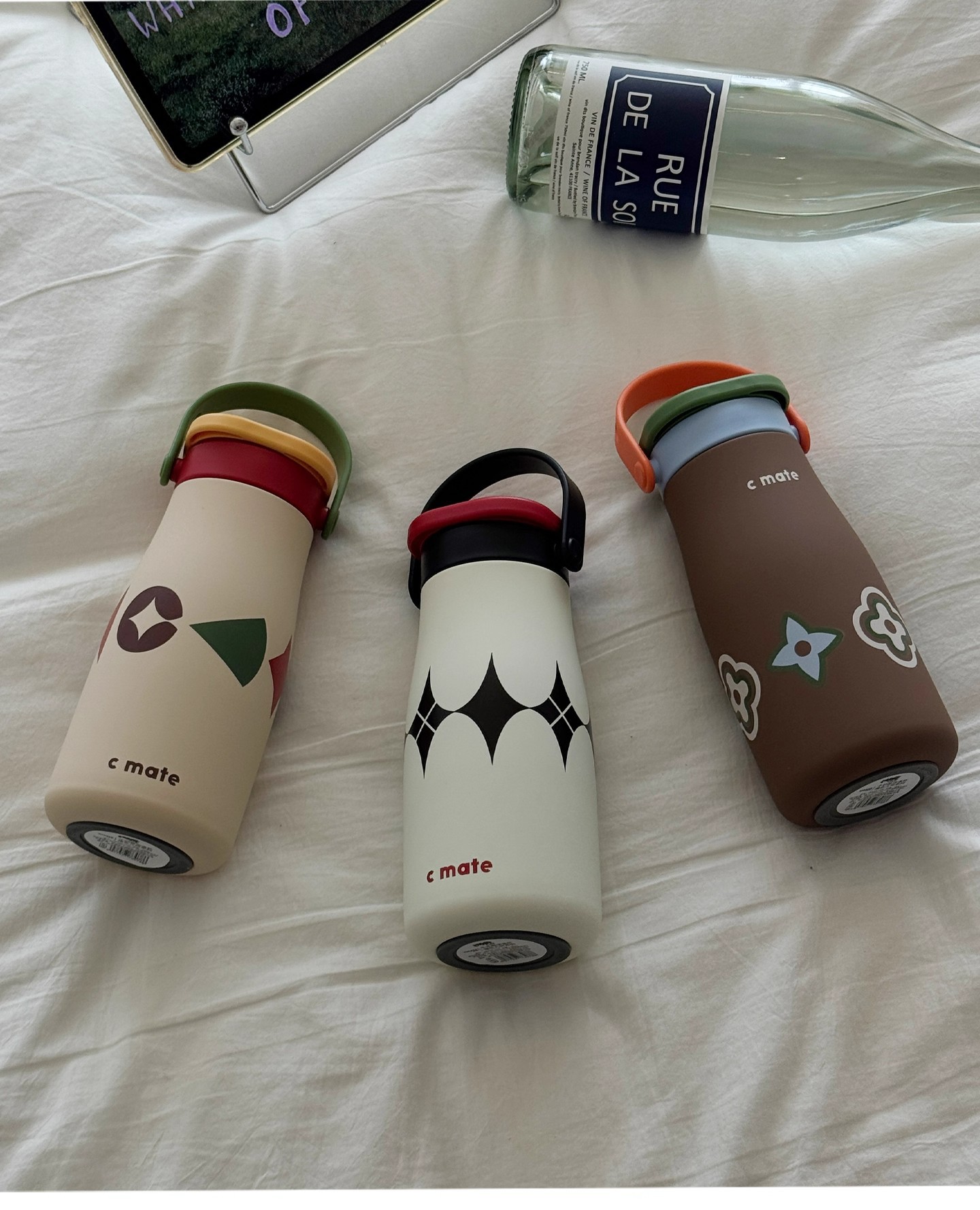 2025新款水杯316陶瓷内胆保温杯女士高颜值吸管杯咖啡杯外出携带详情10