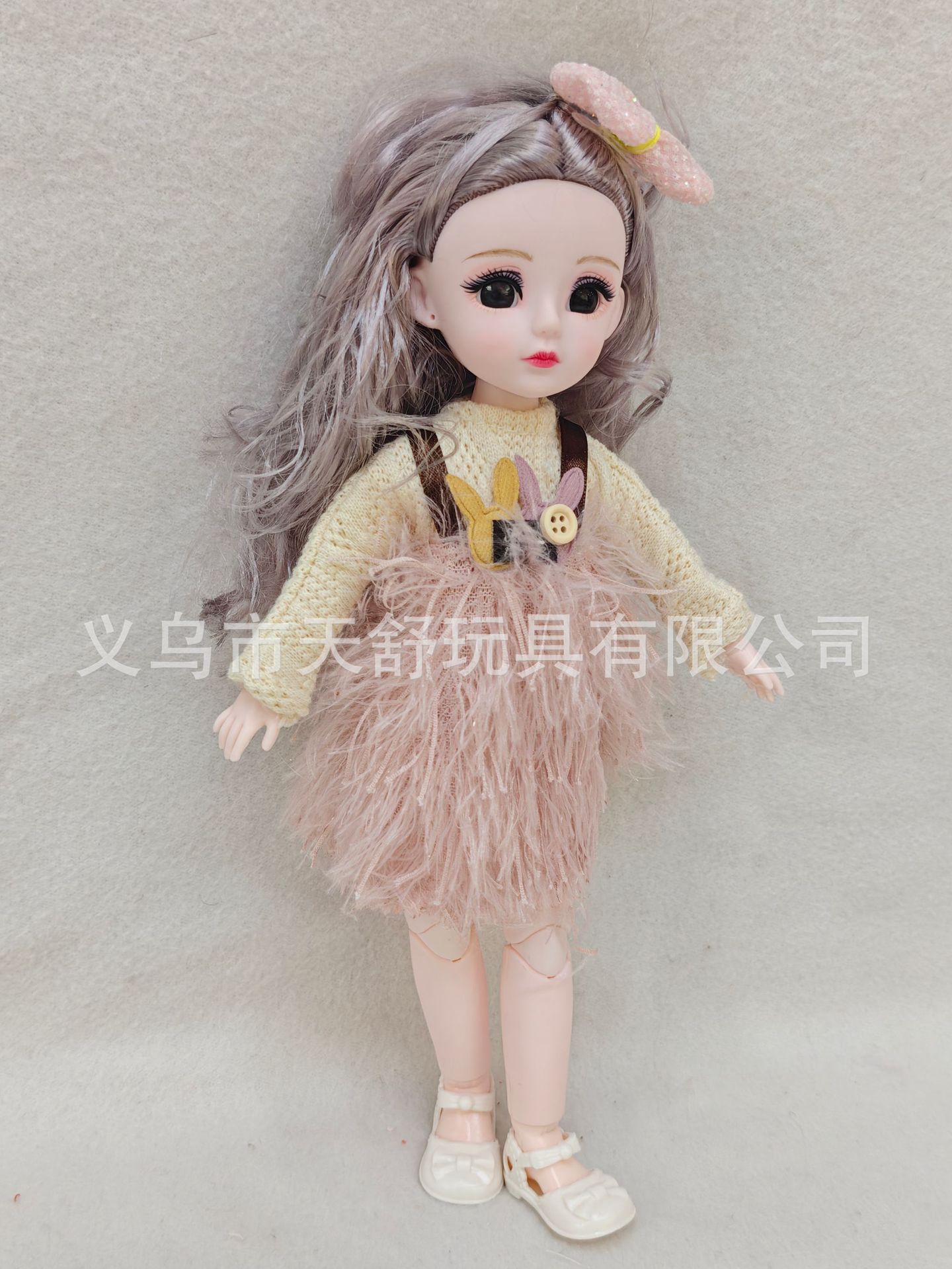 新款30厘米关节娃娃换装衣服休闲套装萝莉娃衣关节可动任意造型摆件详情8