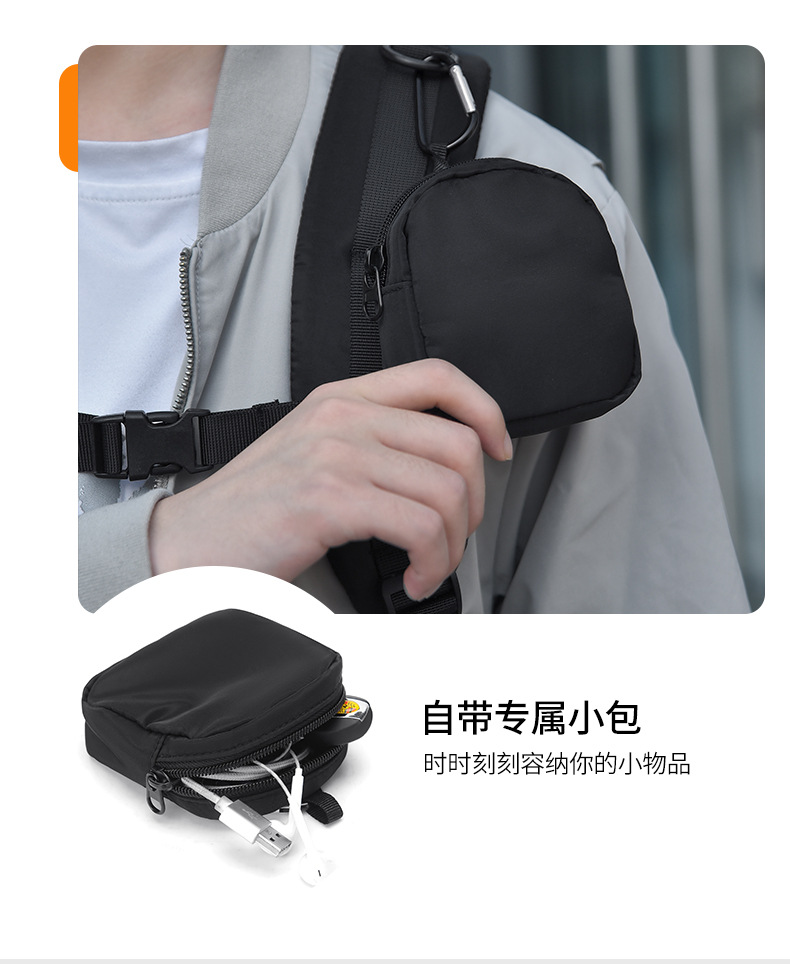 新款双肩背包男户外大容量学生书包可定LOGO轻便摄影包潮牌旅行包详情10