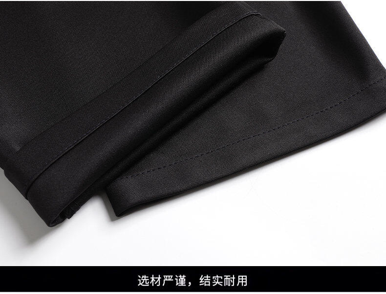 全渠道代发大量现货高档中老年百搭四季休闲长裤商务西裤宽松直筒详情14