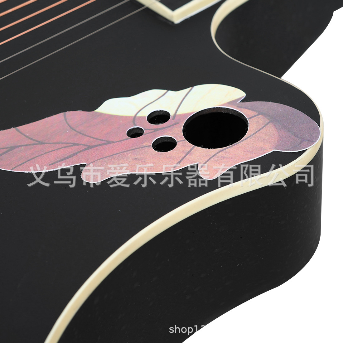 Irin 41-inch folk Guitar, spruce top acoustic guitar, adult beginners practice round-back acoustic guitar pic 11