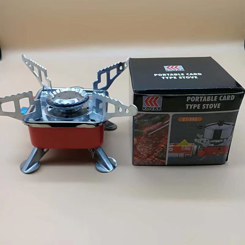 厂家直供户外迷你便携式小方炉野营折叠卡式炉瓦斯燃气野炊炉具详情7
