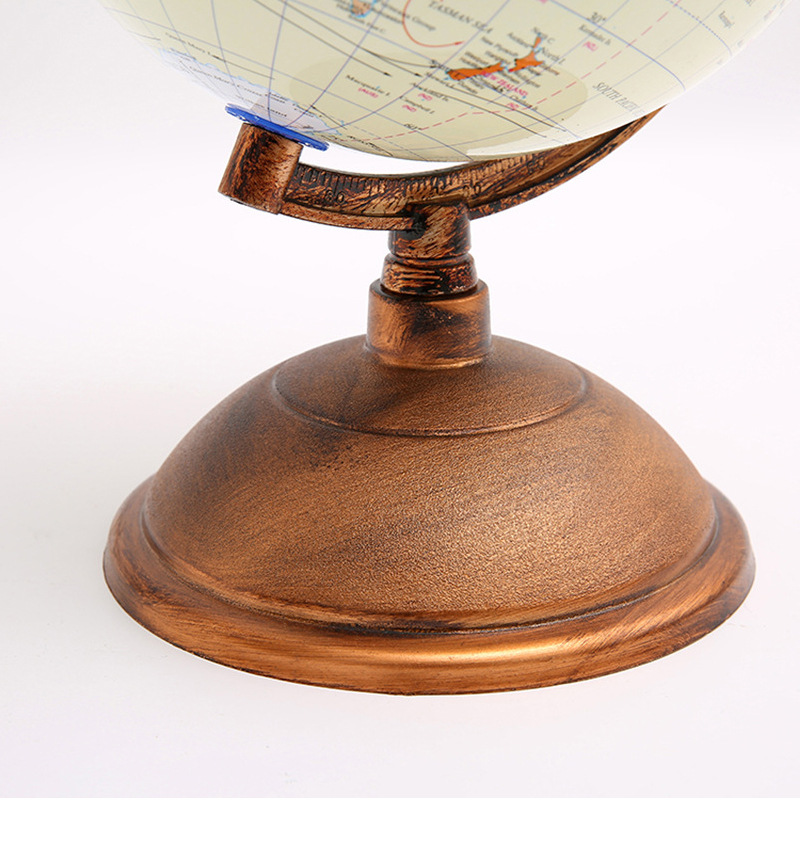 Globe ornament, antique, light luxury, high-definition handicraft, 20cm, white office for administrative regions, school, student teaching AIDS wholesale pic 13