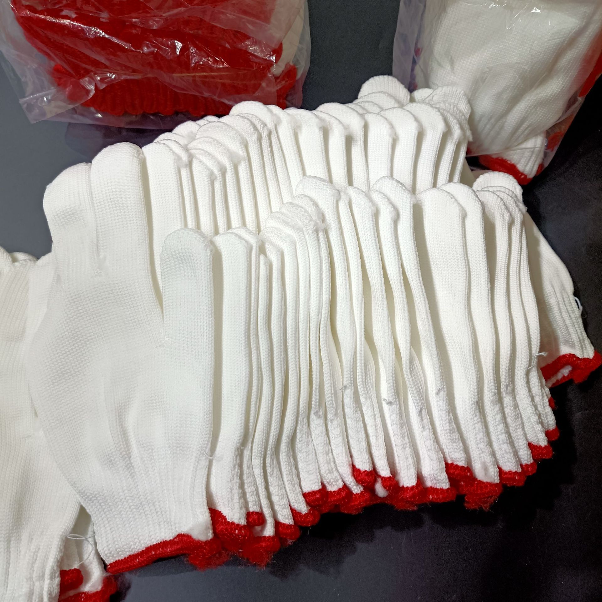 【2-14 】 7-needle nylon gloves 720 yuan per piece. Labor protection gloves, nylon for both men and women, work gloves, white gloves, protective and wear-resistant gifts. 2 yuan. 1 yuan. Street stall supply pic 6