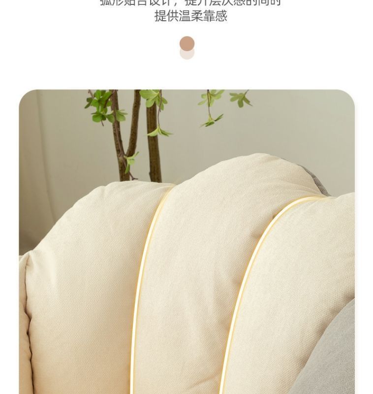 Bedroom sofa, lazy living room, tatami, single rental house, small apartment, stool, lounge chair, internet-famous bean bag chair pic 14