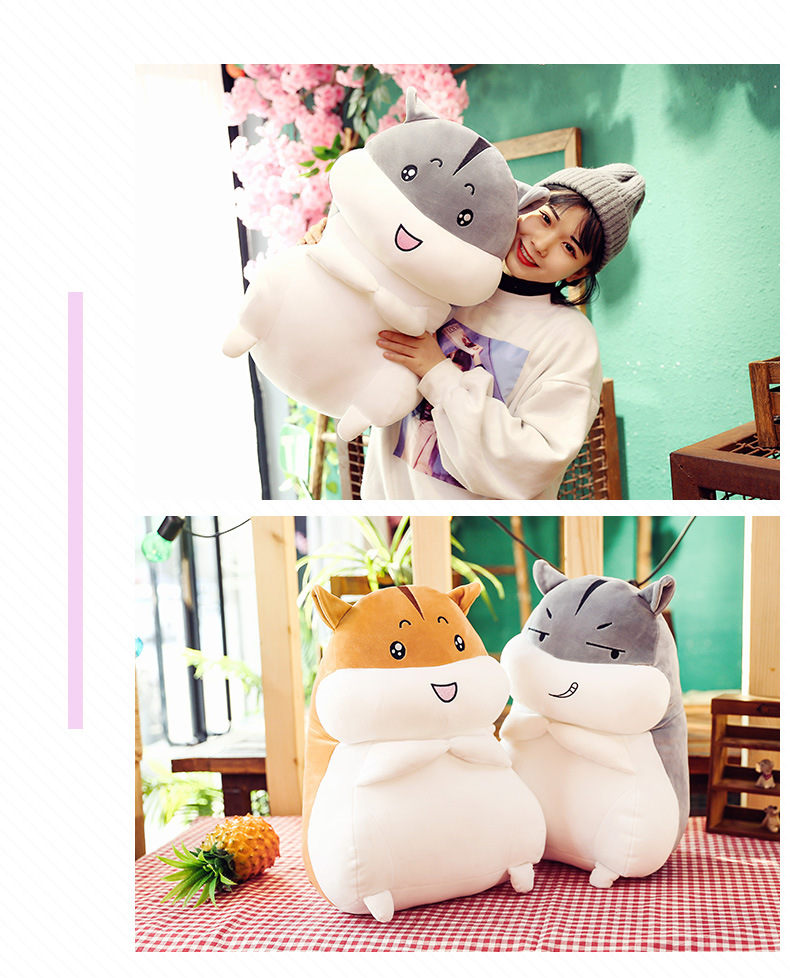 跨境仓鼠公仔毛绒玩具抱枕玩偶布娃娃柔软舒适送儿童女友生日礼物详情20