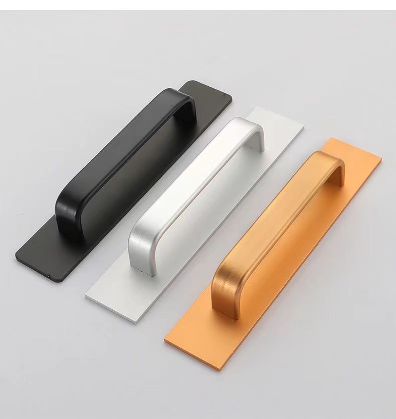 免打孔门窗拉手自粘现代简约房门玻璃门铝合金门浴室门推拉门拉手详情19