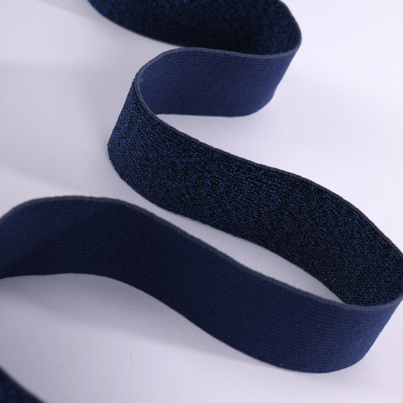 高密度金银丝松紧带金丝银丝扁宽皮筋橡筋装饰弹力松筋金色松紧厚详情11