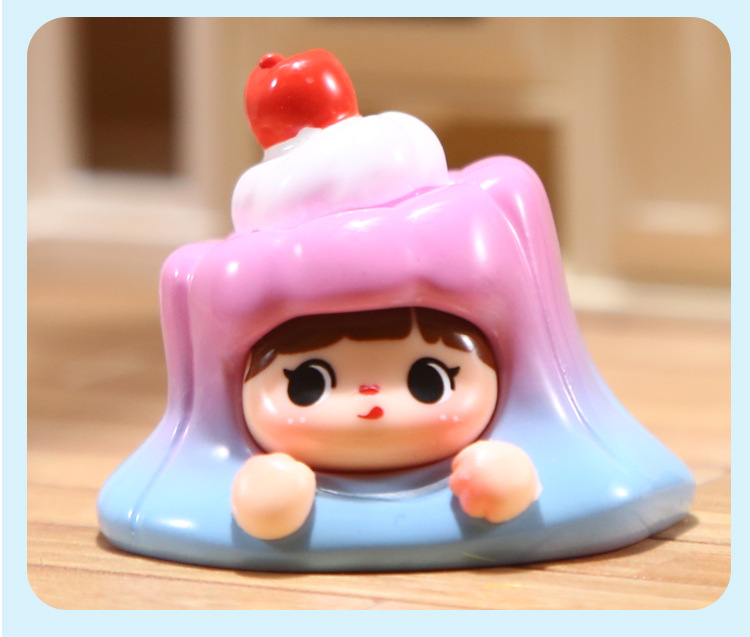 The cute and colorful girl home desktop decoration items, figurines, trendy resin handicrafts, etc. have been transformed into cute blind boxes pic 17