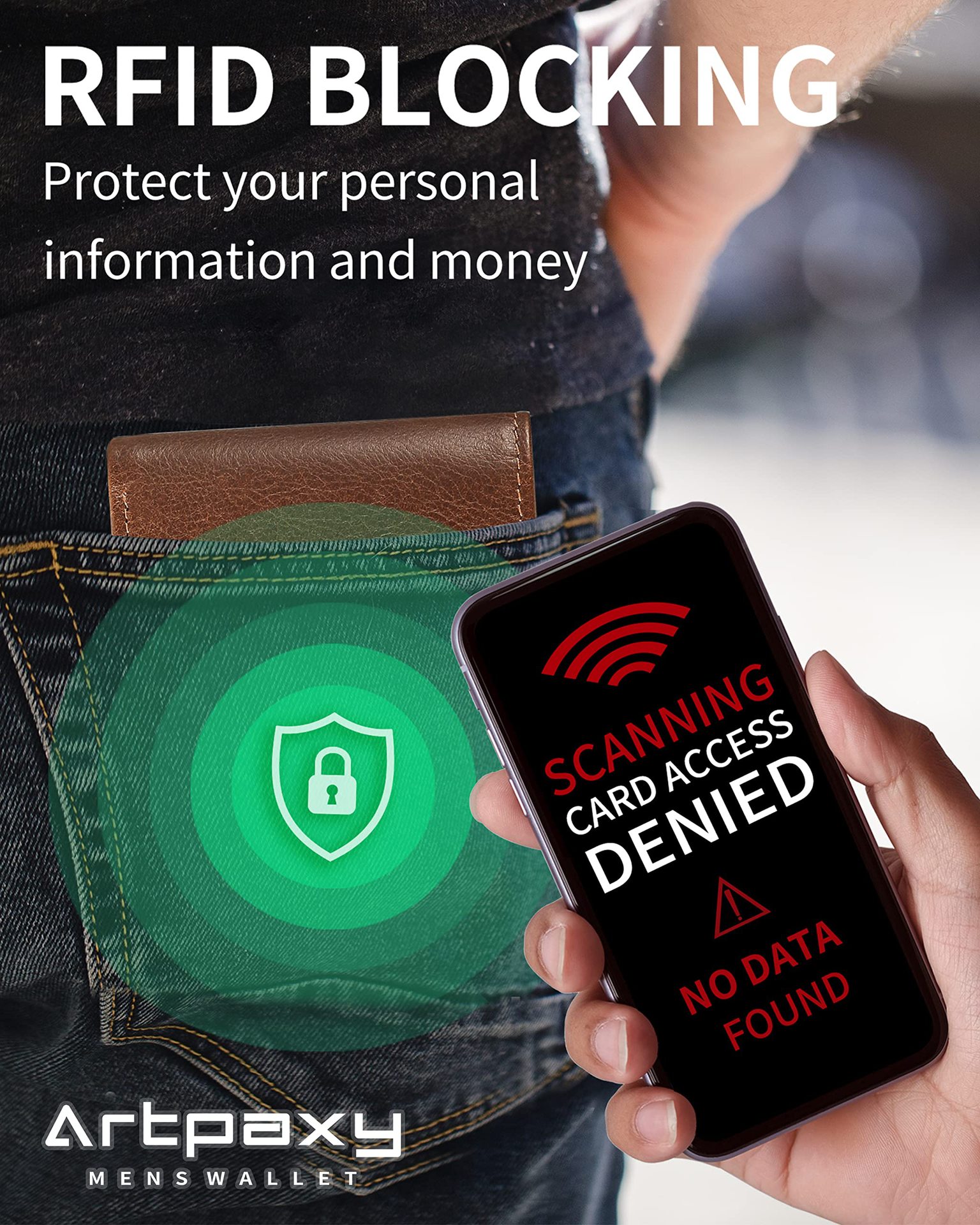 亚马逊防盗刷多卡位短款钱夹跨境三折复古真皮airtag钱包男款正品详情10