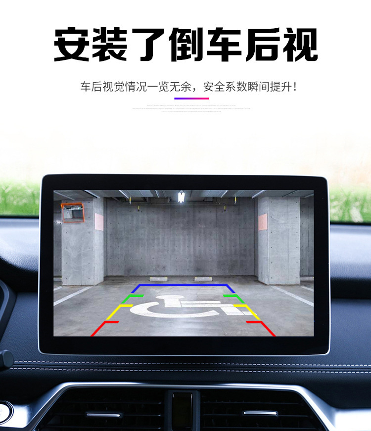 It is suitable for the high-definition night vision reversing camera of Volkswagen Audi A4, LA6L, Q3, Tiguan, Lavida and Passat pic 5