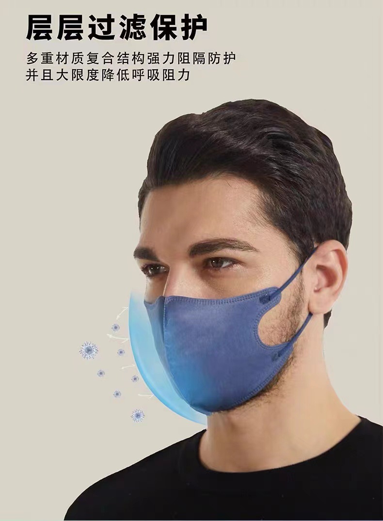 蕉下3D立体口罩高定版一次性高颜值显脸小夏薄款透气防晒防护面罩详情5
