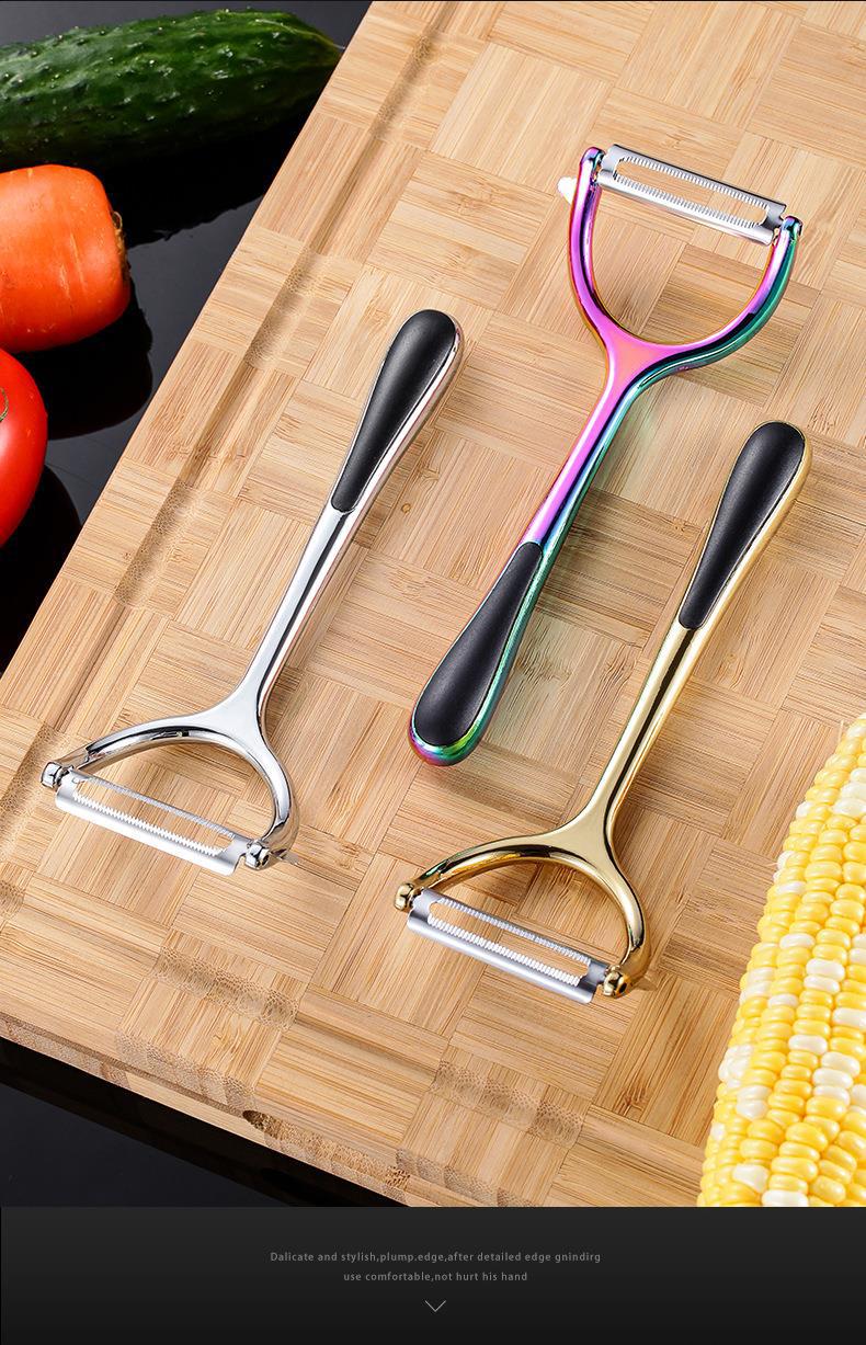Factory direct supply of peelers, fruit peelers, kitchen household peelers, zinc alloy kitchen tools wholesale pic 17