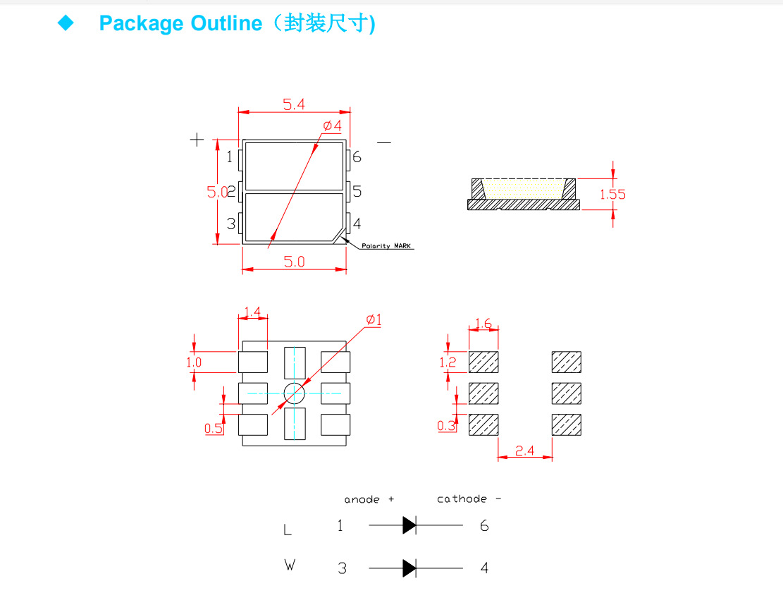 0.2W 5050 dual-color temperature LED light beads, three-amp crystal element light strips, high-brightness light strips, outdoor preferred energy-saving pic 11
