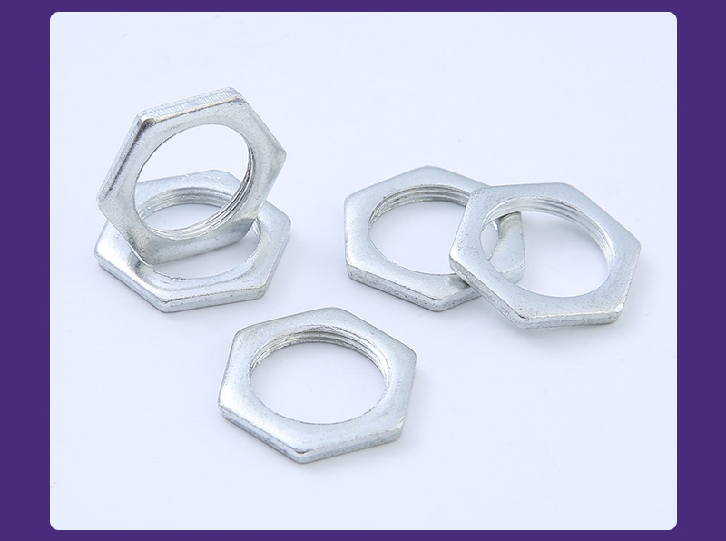 808 hexagonal thin nut, M18 thin-walled fine-tooth hexagonal ultra-thin processed nut, pressed nut grade fastener pic 11
