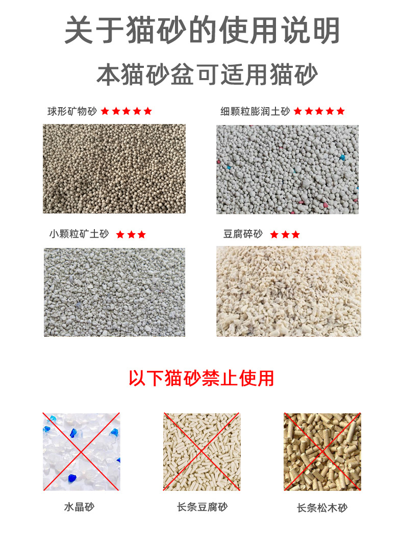 Fully automatic intelligent cat litter box, cat toilet deodorization and antibacterial, oversized garbage bag sealing, electric cat litter machine pic 18