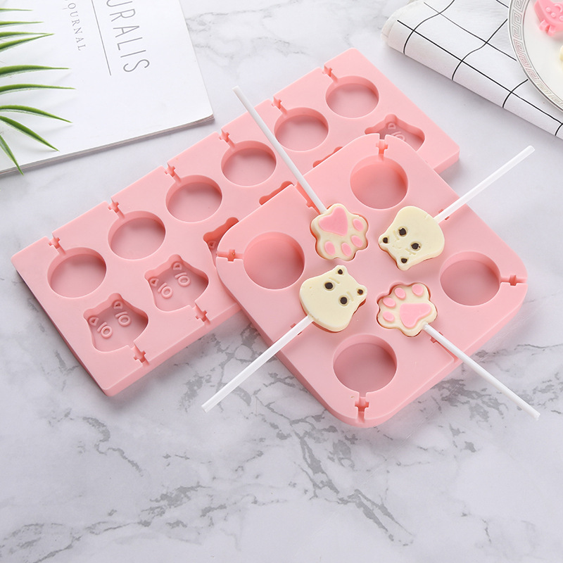 Candy, chocolate, lollipop molds, silicone cartoon series candy molds, diy hand-baked epoxy resin molds pic 25