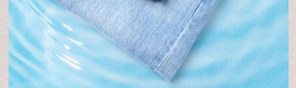 高腰显瘦窄版阔腿裤牛仔裤女春秋季2024年新款法棍垂感直筒长裤子详情11
