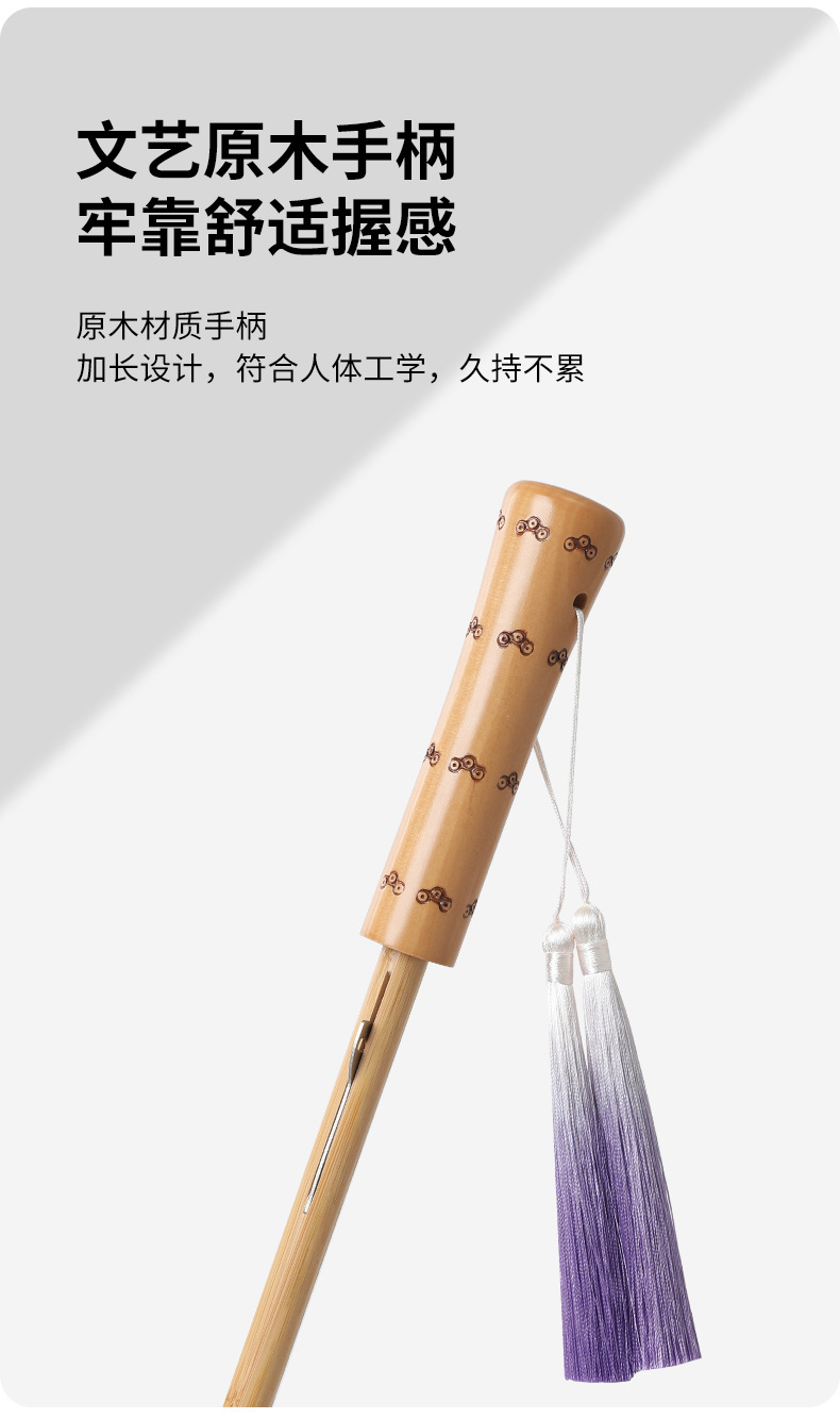 新款24骨渐变伞竹节手柄碰击布面料抗风加印logo直杆伞广告伞现货详情20