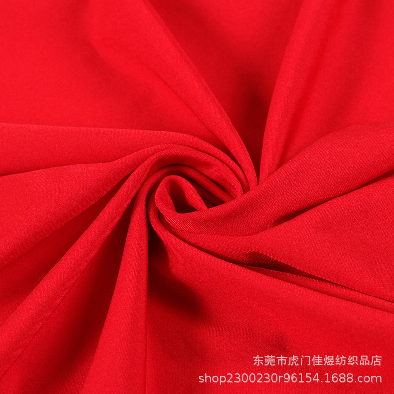 Flat fabric polyester glossy Lycra fabric swimsuit surface fabric 220 swimsuit elastic fabric ice silk fabric knitted composite blue pic 8