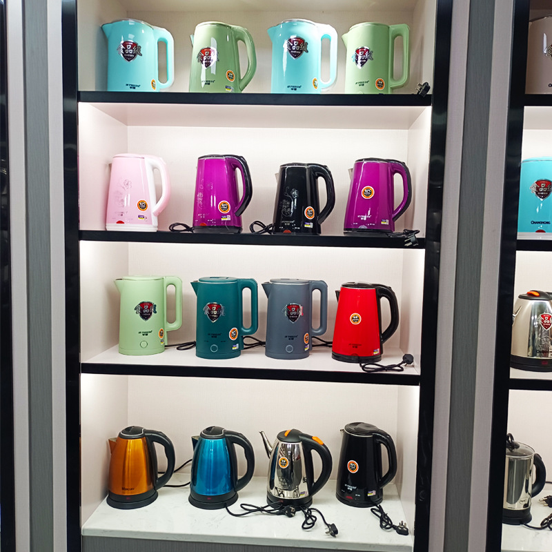 Wholesale electric kettles from cross-border e-commerce manufacturers for foreign trade export, featuring anti-dry burning, automatic power-off and durability pic 16