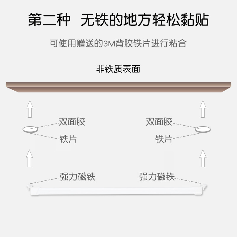磁吸台灯酷毙灯宿舍灯管LED学习灯USB灯充电阅读灯大学生灯书桌灯详情12