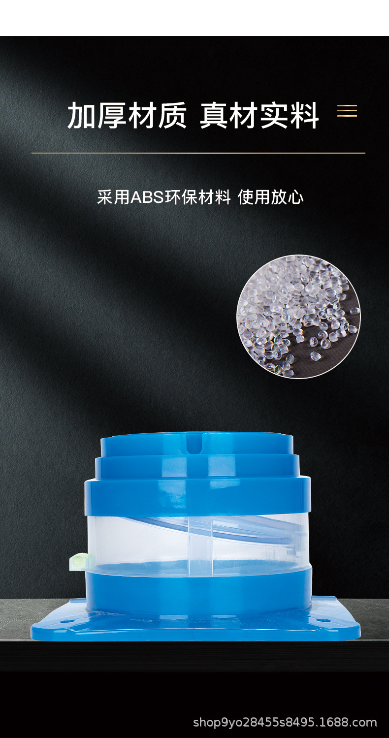 适配品牌吸油烟机ABS卡扣厨房烟道止回阀止逆阀卫生间单向排气阀详情3