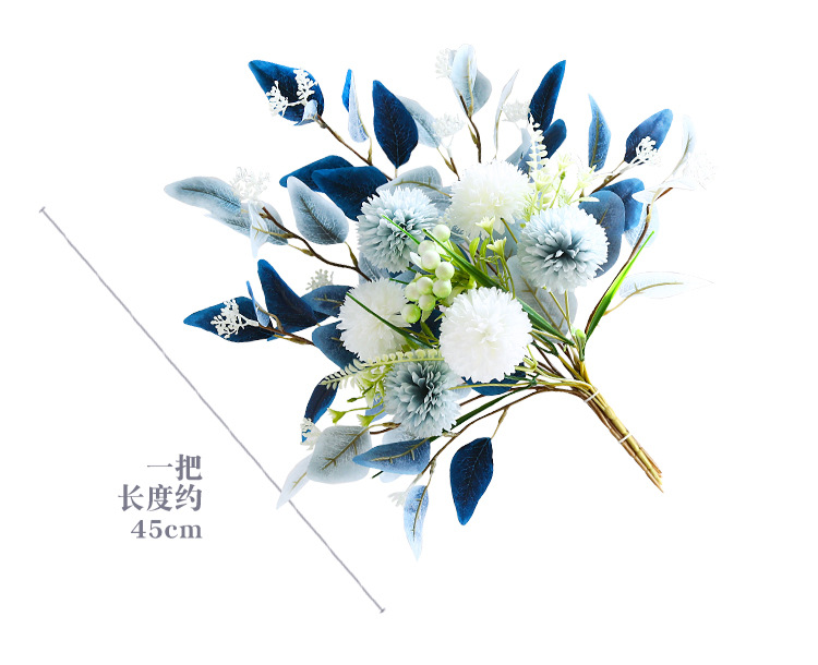 仿真假花摆件家居装饰客厅桌面绢花花艺餐桌花束工艺品礼品装饰品详情3