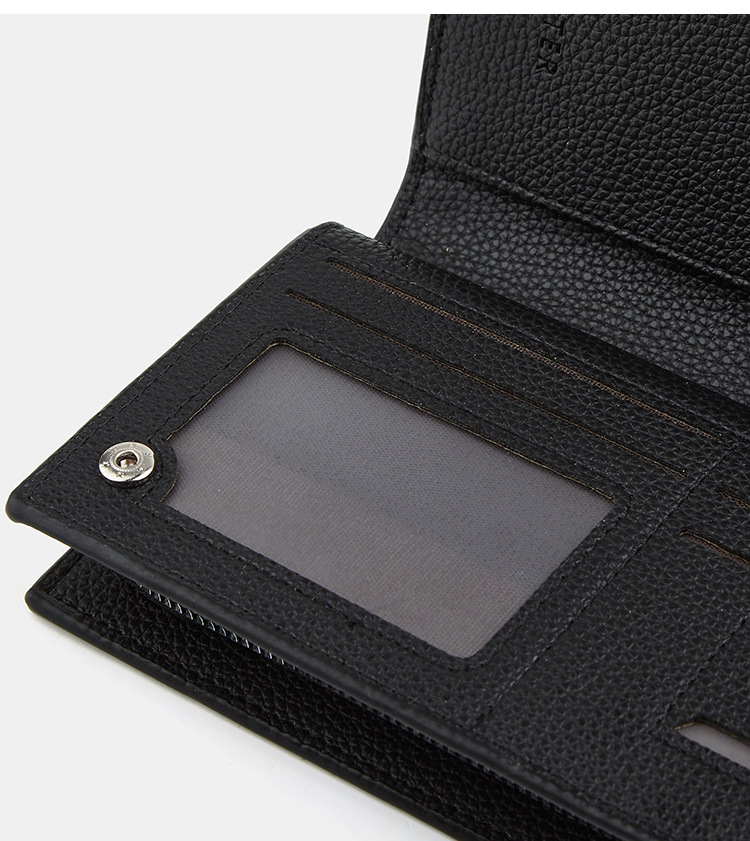 新款钱包男士长款拉链手包时尚多功能商务男手拿包轻奢钱皮夹卡包详情14