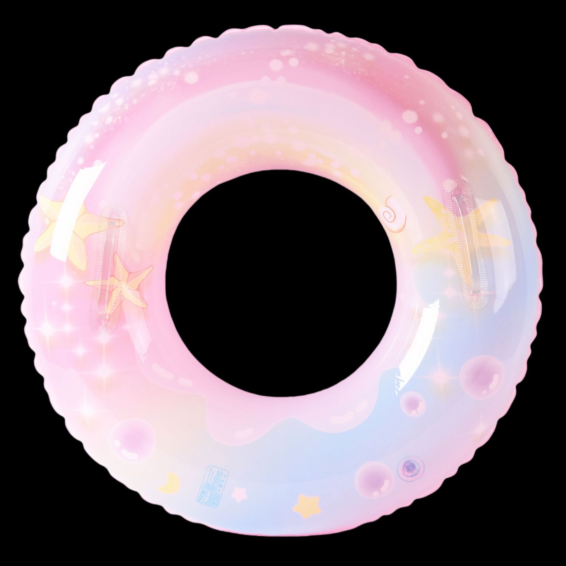 成人游泳圈批发女水上户外充气浮圈加厚带把手救生圈儿童游泳圈详情13