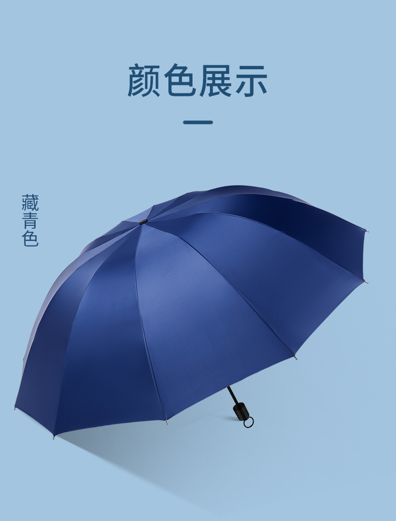 大号超大雨伞晴雨两用折叠加大加固加厚双人三人防晒遮阳男女学生详情22