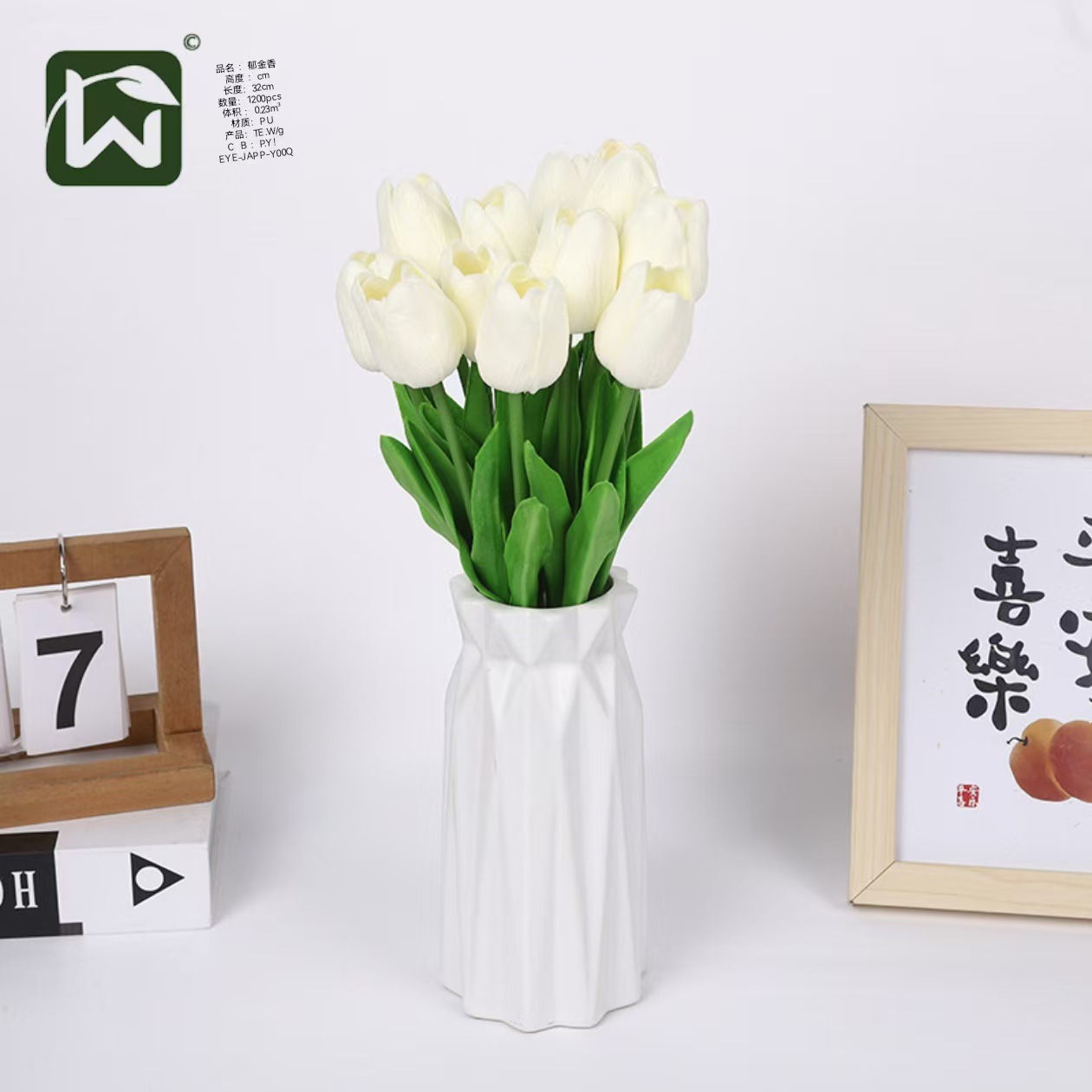 Factory direct sales of PU tulips with a touch of glue, calla lilies, artificial flowers, single stems wholesale, home living room and bedroom artificial flowers pic 18