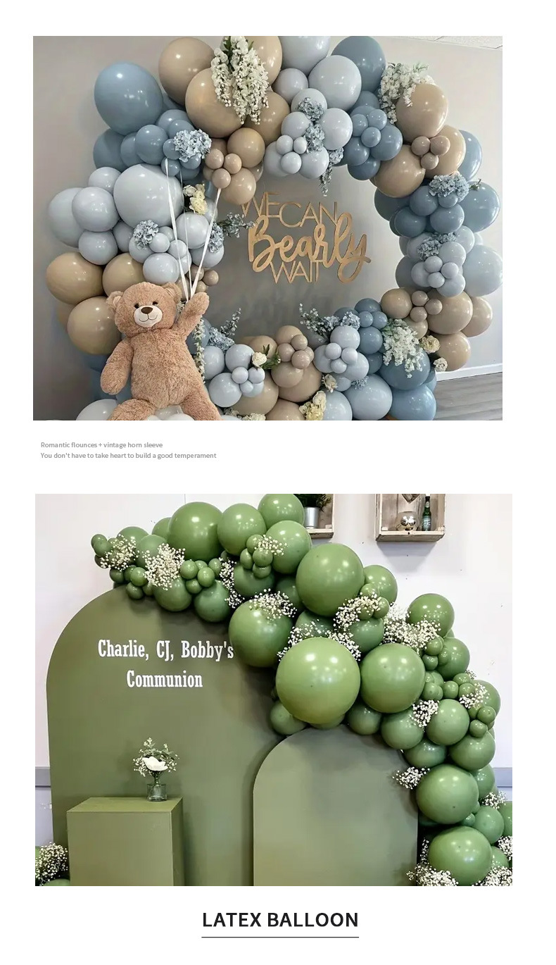 批发跨境热卖生日气球套装儿童生日婚礼庆典装饰氛围布置气球组合详情11