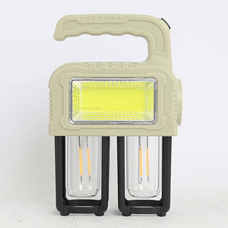 Portable camping lamp, solar-powered LED camping lamp, outdoor multi-functional tent lamp, power bank, portable lamp pic 15