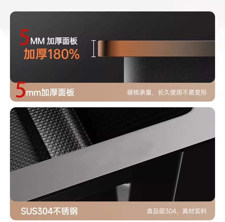 304不锈钢加厚5.0小米粒水槽大单槽厨房洗菜盆家用洗碗槽台下盆详情17