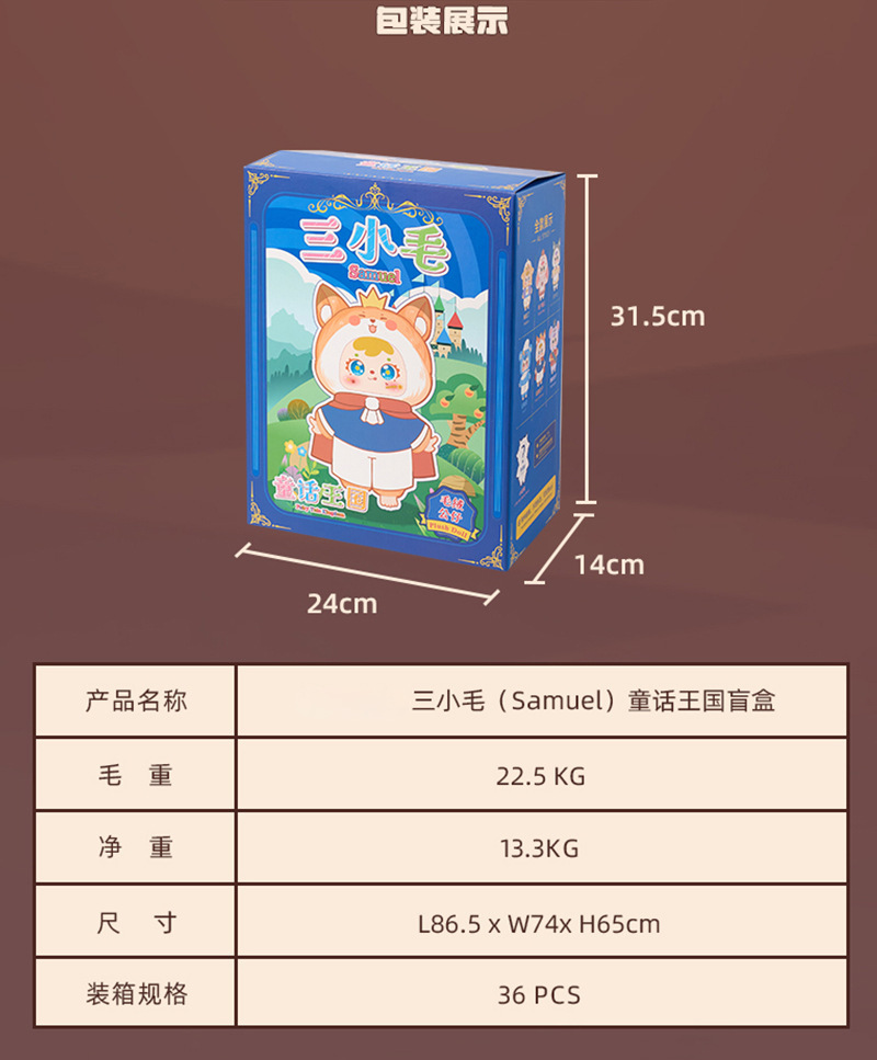 Wholesale of 400-type third-generation blind boxes from Samuel's fairy tale Kingdom on Douyin as gifts for friends pic 15