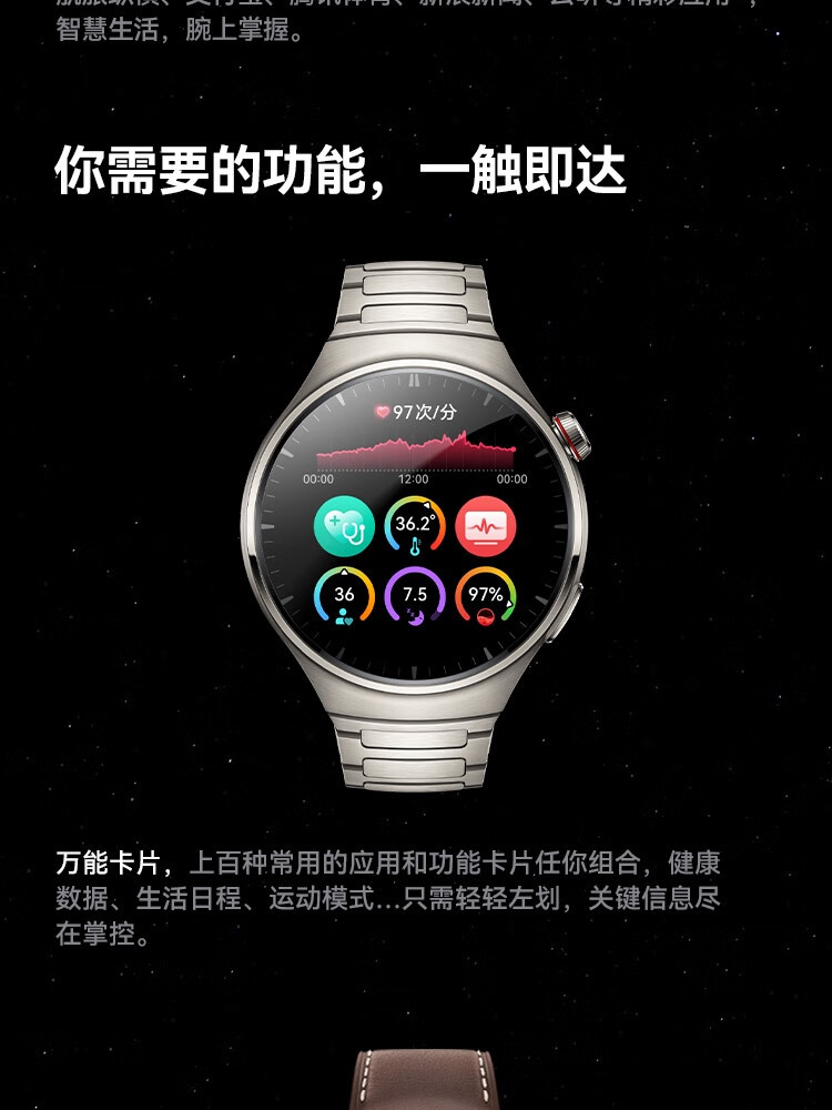 Original WATCH 4Pro smartwatch eSIM Independent Call High Blood Sugar Risk Assessment Research for Android pic 16