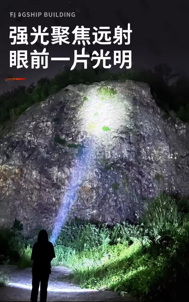 新款多功能户外手提灯应急照明灯太阳能充电帐篷灯露营手电筒详情3