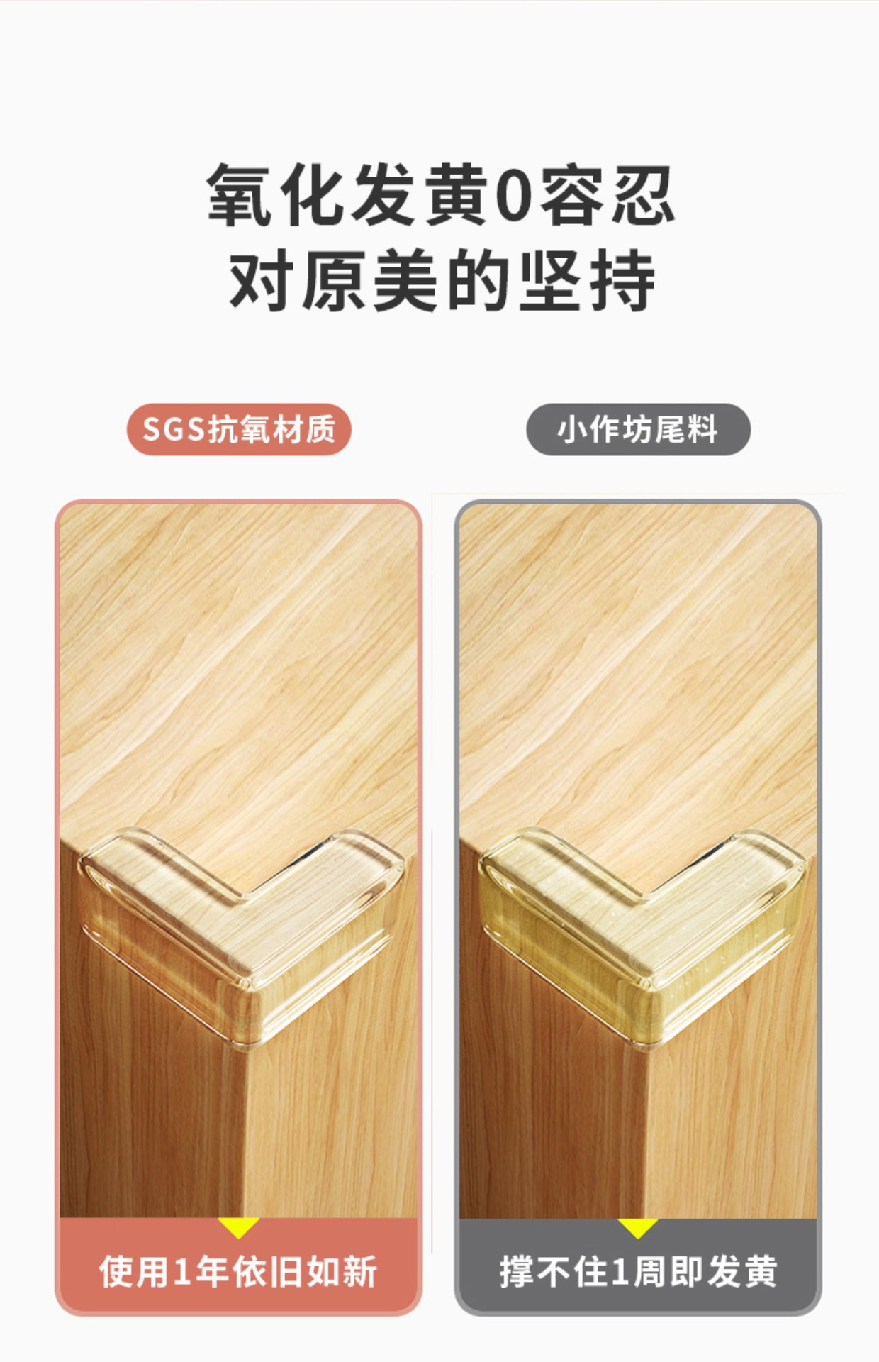 桌角防撞护角防磕碰软包直角加厚透明防撞角桌子尖角保护套防撞贴详情3