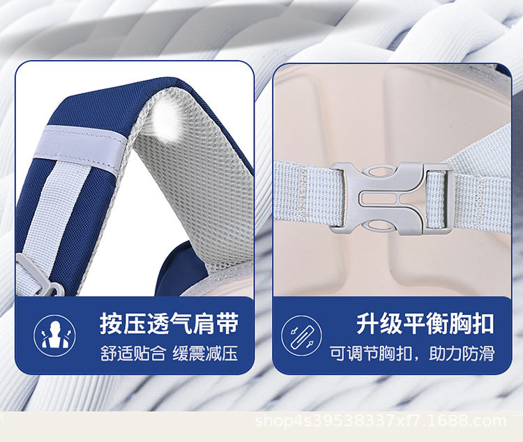 2025新款牛津布轻便书包男女孩1-6年级小学生大容量外出个性护脊详情6