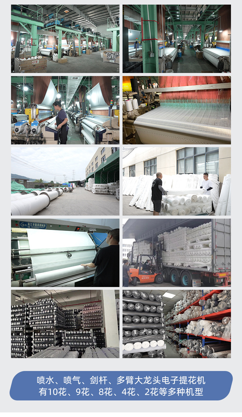 圆点提花布加捻白色柔软提花布洛丽塔公主裙面料彩色雪纺提花面料详情2