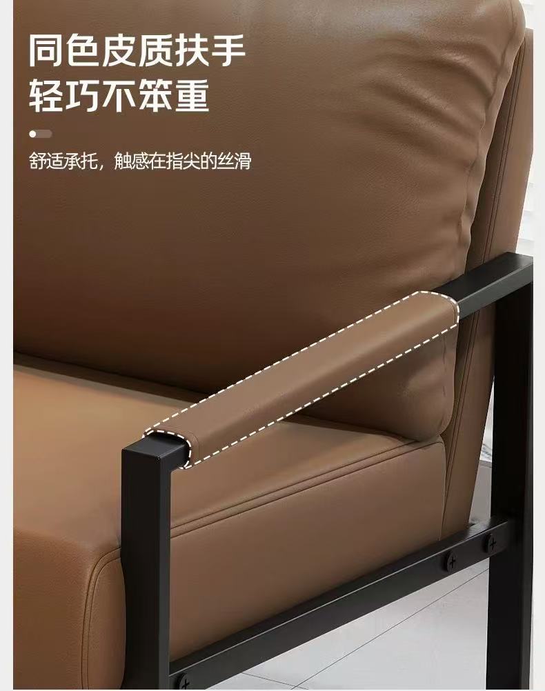 轻奢设计师单人沙发椅网红民宿酒店休闲展厅商用洽谈接待沙发椅详情20