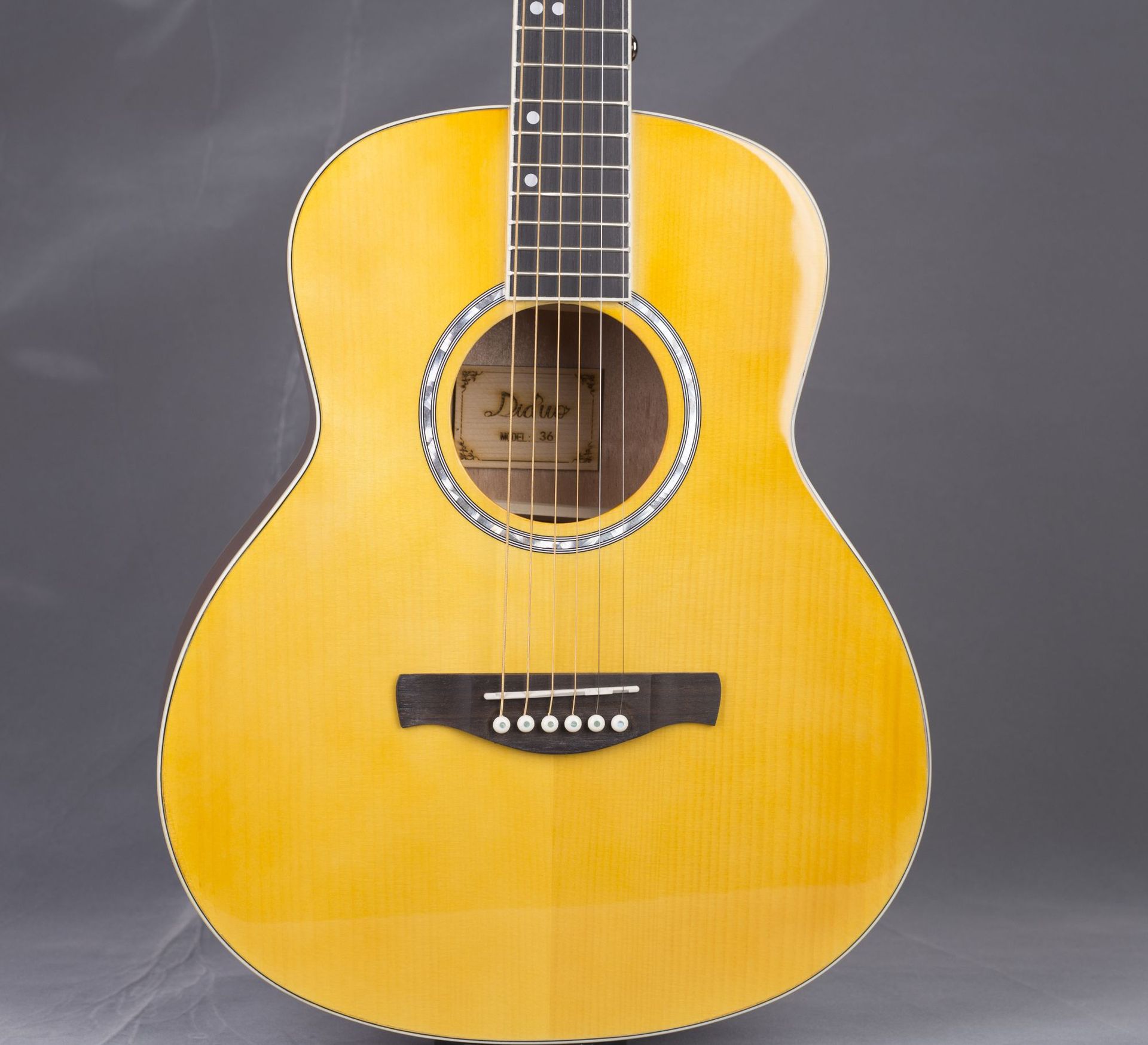 36-inch spruce matte folk acoustic guitar from the manufacturer, available for wholesale in stock for adults and children beginners pic 4