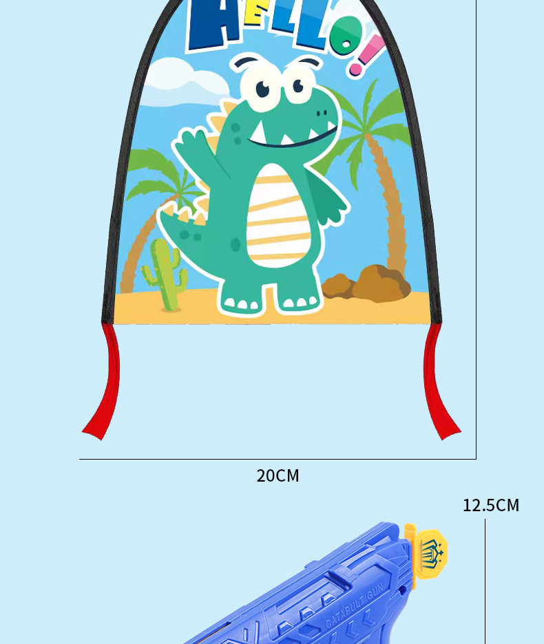 网红弹射风筝儿童弹力小风筝泡沫弹射发光飞机枪户外地摊批发玩具详情17